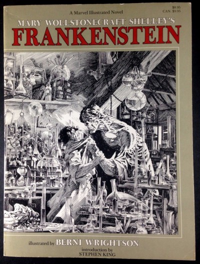 Marvel Illustrated Novel Frankenstein (1983) 1st print FN/VF (7.0) Wrightson