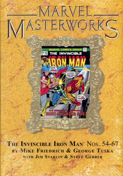 Marvel Masterworks: The Invincible Iron Volume #216 Gold Foil Variant Hardcover 