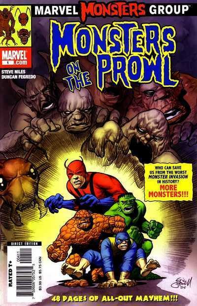 Marvel Monsters: Monsters on the Prowl (2005) #1 VF/NM Eric Powell Steve Niles