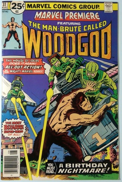 Marvel Premiere (1972) #31 VF- (7.5)  Woodgod