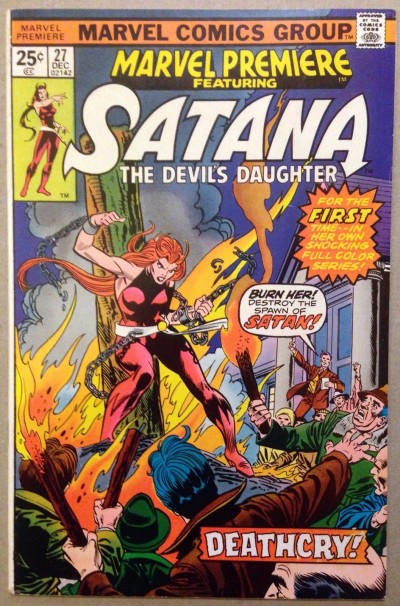 Marvel Premiere (1972) #27 FN+ (6.5) featuring Satana