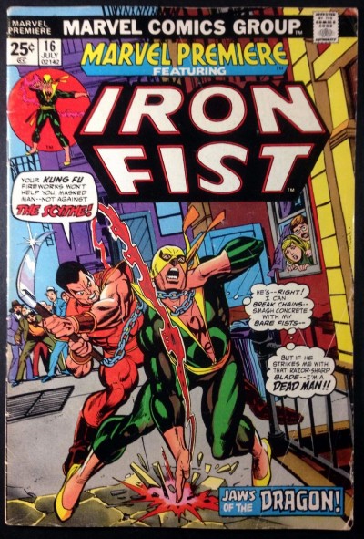 Marvel Premiere (1972) #16 VG (4.0) featuring Iron Fist 2nd app. 