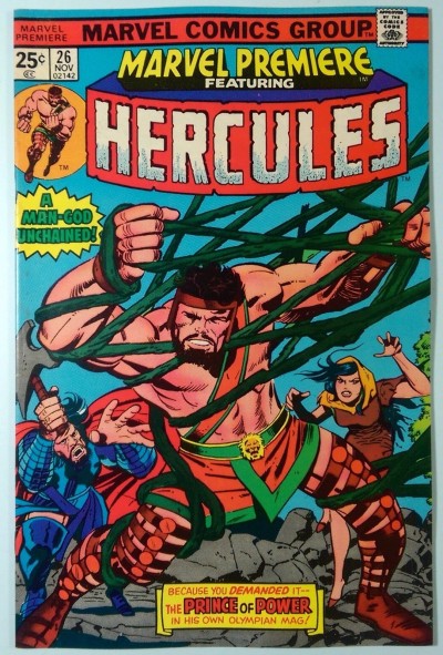 Marvel Premiere (1972) #26 VF+ (8.5)  Hercules