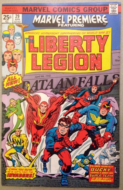 Marvel Premiere (1972) #29 FN/VF (7.0) featuring Liberty Legion