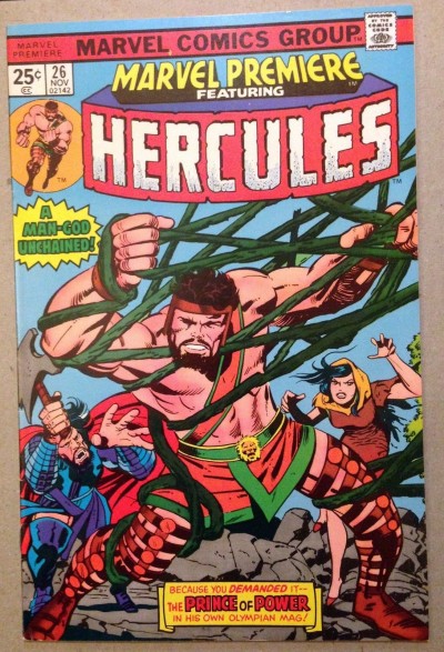 Marvel Premiere (1972) #26 VF (8.0) featuring Hercules 