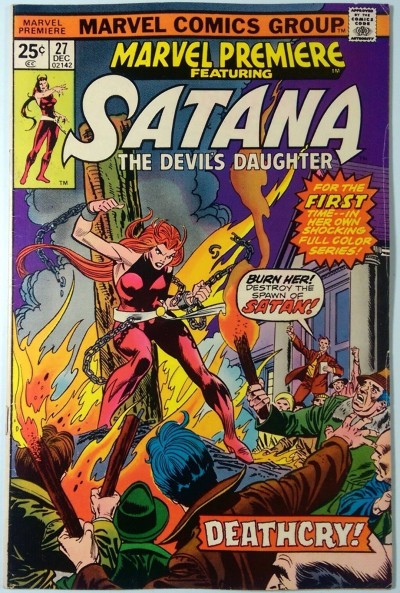 Marvel Premiere (1972) #27 VF (8.0)  Satana - The Devil's Daughter