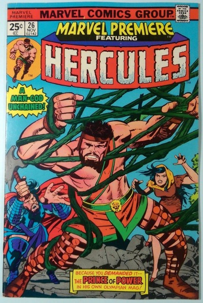Marvel Premiere (1972) #26 FN+ (6.5)  Hercules