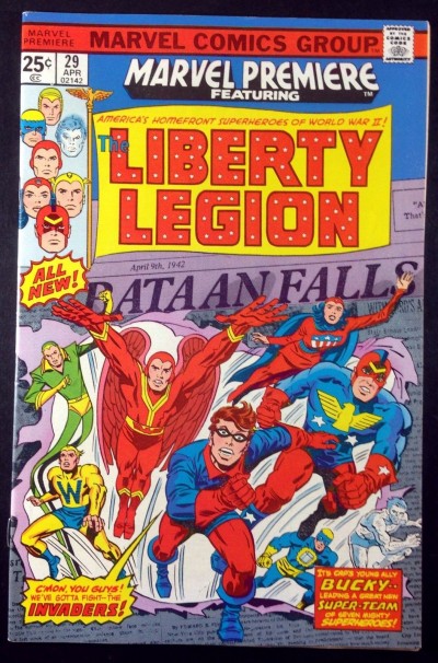 Marvel Premiere (1972) #29 VF/NM (9.0)  Liberty Legion