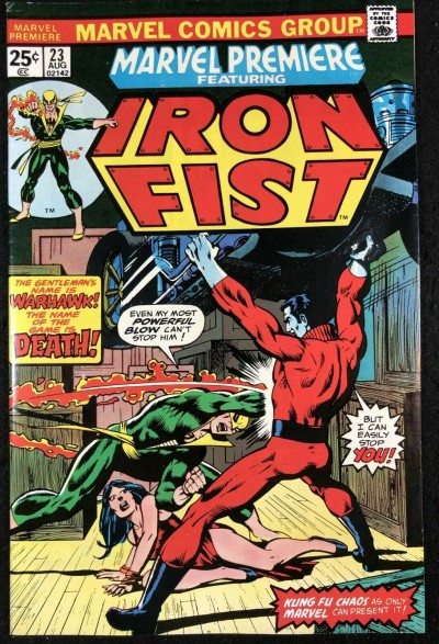 Marvel Premiere (1972) #23 VF- (7.5) featuring Iron Fist