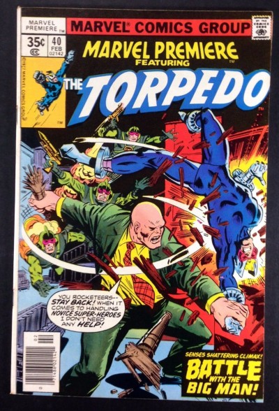 Marvel Premiere (1972) #40 FN/VF (7.0) featuring Torpedo