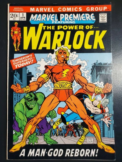 Marvel Premiere #1 (1972) VF- (7.5) High grade 1st appearance of Adam Warlock |