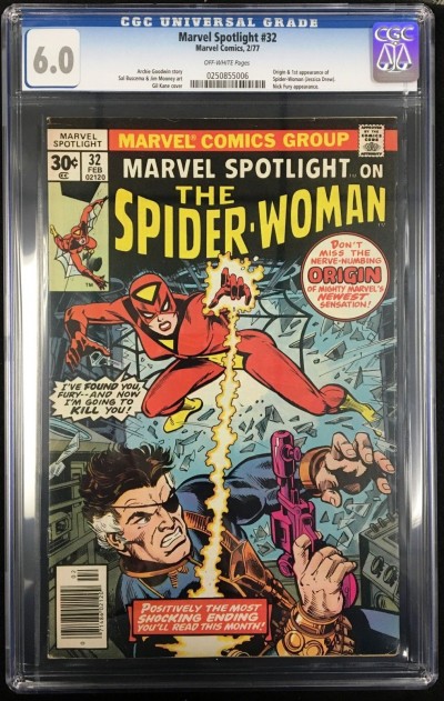 Marvel Spotlight (1971) #32 CGC 6.0 1st app Spider-Woman (0250855006)