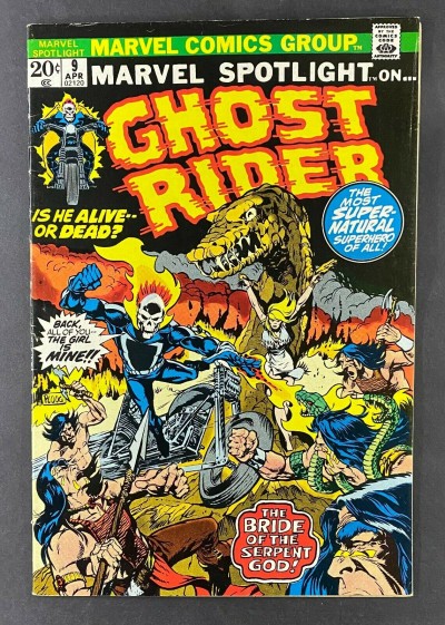 Marvel Spotlight (1971) #9 FN+ (6.5) Ghost Rider Johnny Blaze