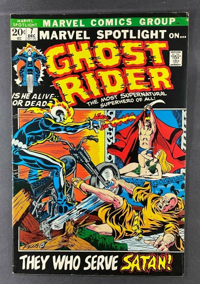 Marvel Spotlight (1971) #7 FN/VF (7.0) 3rd App Ghost Rider Johnny Blaze Ploog