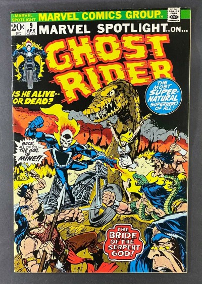 Marvel Spotlight (1971) #9 FN/VF (7.0) Ghost Rider Johnny Blaze