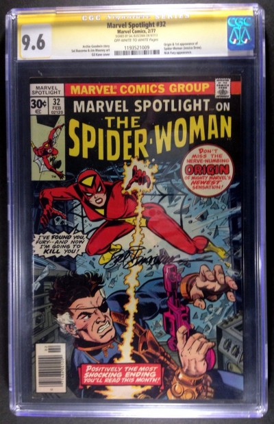Marvel Spotlight 32 CGC 9.6 Signature Series 1st app Spider-Woman (1193521009)