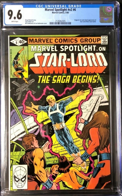 Marvel Spotlight vol 2 (1979) #6 CGC 9.6 1st comic app Star-Lord (2128262005)