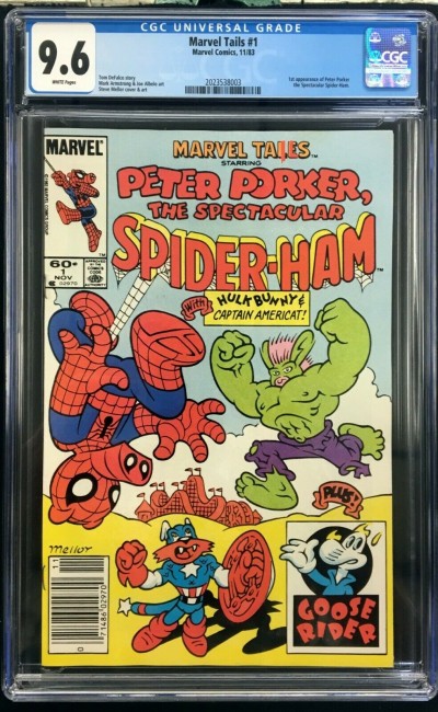 Marvel Tails (1983) #1 CGC 9.6 1st app Peter Porker Spider-Ham (2023538003)
