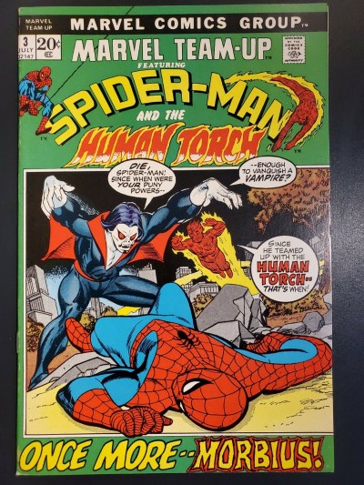 Marvel Team-Up #3 (1972) VF/NM 3rd Morbius after Amazing Spider-Man 101, 102 |