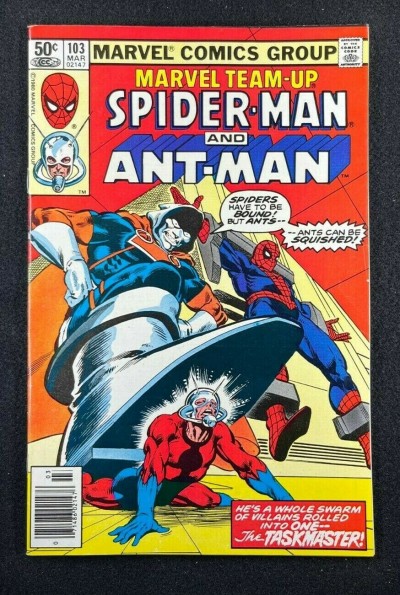 Marvel Team-Up (1971) #103 VF+ (8.5) 2nd App Taskmaster Ant-Man Spider-Man