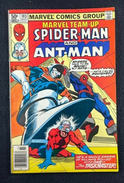 Marvel Team-Up (1971) #103 FN (6.0) 2nd App Taskmaster Ant-Man Spider-Man