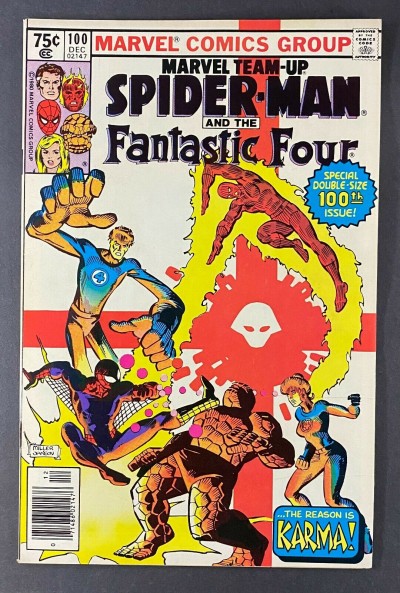 Marvel Team-Up (1972) #100 NM- (9.2) Spider-Man FF Frank Miller Cover & Art