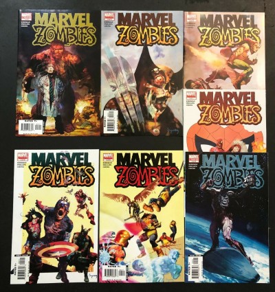 Marvel Zombies (2006) #1 2 3 4 5 VF/NM complete set + 2nd prints 7 books total