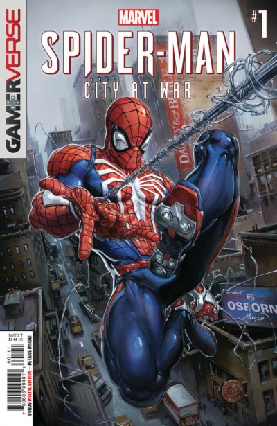 Marvel's Spider-Man: City At War (2019) #1 VF/NM Clayton Crain Cover
