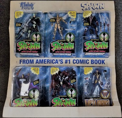 McFarlane Toys Spawn Series 3 Costco Limited Edition HTF Action FIgure 6 Pack 