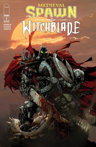 Medieval Spawn & Witchblade (2018) #2 VF/NM Greg Capullo Cover Image Comics 