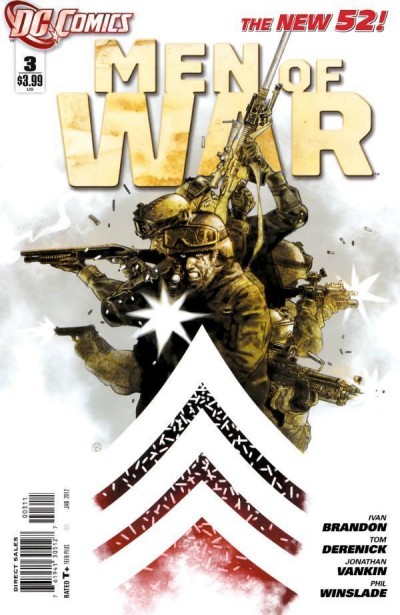 MEN OF WAR #3 NM THE NEW 52!