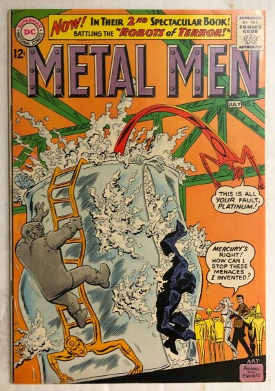 Metal Men (1963) #2 VF- (7.5) Ross Andru & Mike Esposito