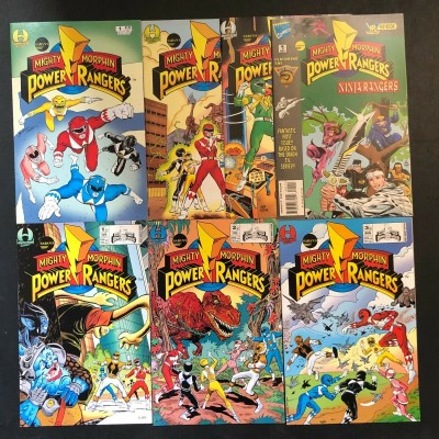 Mighty Morphin Power Rangers (1994/1995) #1 2 3 1st app Power Rangers lot of 7