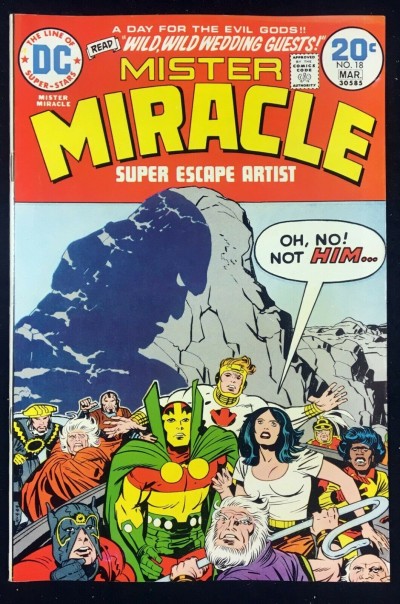 Mister Miracle (1971) #18 VF+ (8.5) Big Barda & Scott Free wed