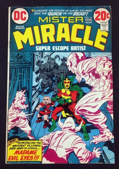 Mister Miracle (1971) #14 VG (4.0) Jack Kirby story & art