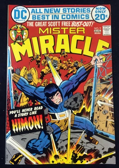 Mister Miracle (1971) #9 NM- (9.2) 1st app Himon Darkseid cameo