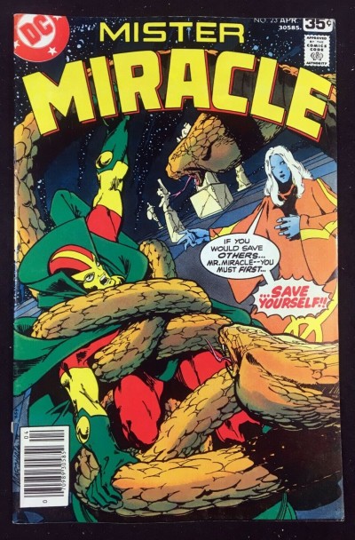 Mister Miracle (1971) #23 VF- (7.5) Marshall Rogers cover Michael Golden art