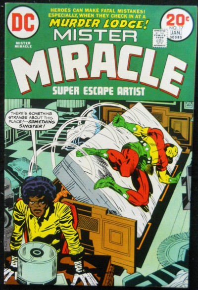 MISTER MIRACLE (1971) #17 VF (8.0) Jack Kirby story and art