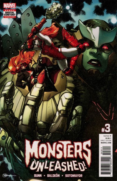 Monsters Unleashed (2017) #3 VF/NM R. B. Silva Cover