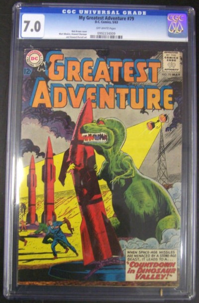 MY GREATEST ADVENTURE #79 CGC 7.0 OFF-WHITE PAGES