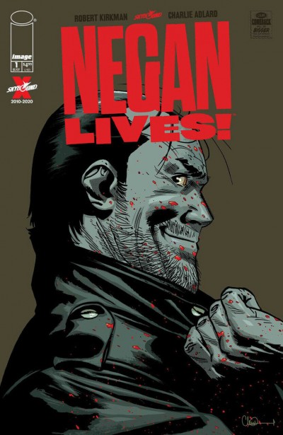 Negan Lives! (2020) #1 VF/NM-NM Charlie Adlard Regular Cover Walking Dead Image