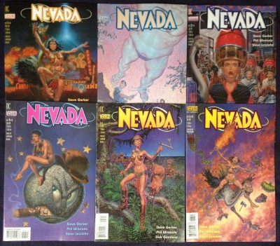 Nevada (1999) #1 2 3 4 5 6 complete set Vertigo Steve Gerber