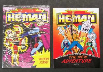 New Adventures of He-Man & Skeletor's Journey Sealed Mini Comics MOTU 1989