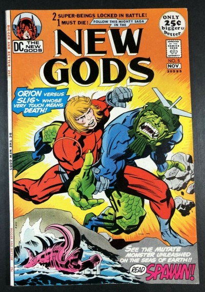 New Gods (1971) #5 VF (8.0) 1st full app Slig Young Gods Featured