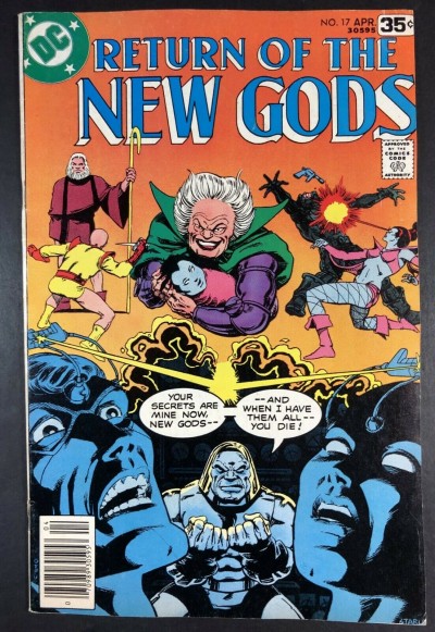 New Gods (1971) #17 FN+ (6.5) Darkseid app