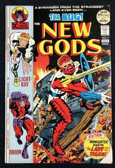 New Gods (1971) #9 FN/VF (7.0) 1st app Forager