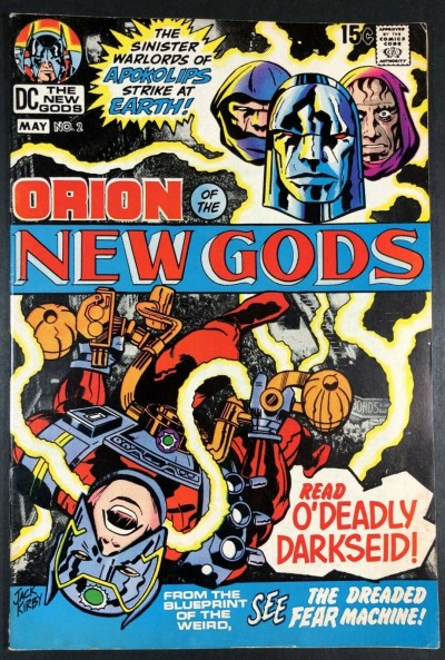 New Gods (1971) #2 FN/VF (7.0) 2nd full app Darkseid and 1st cover appearance