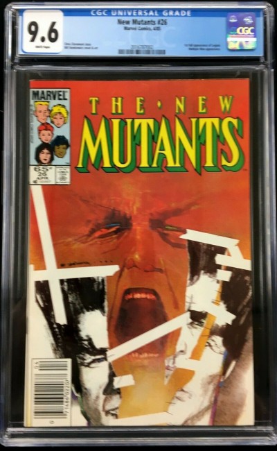 New Mutants (1983) #26 CGC 9.6 1st app Legion (2016787002)