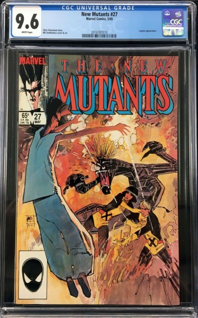 New Mutants (1983) #27 CGC 9.6 2nd app Legion (2016787010)