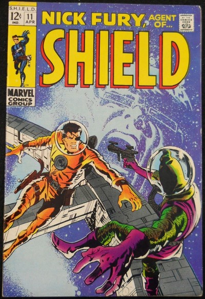 NICK FURY, AGENT OF SHIELD #11 FN/VF SMITH COVER
